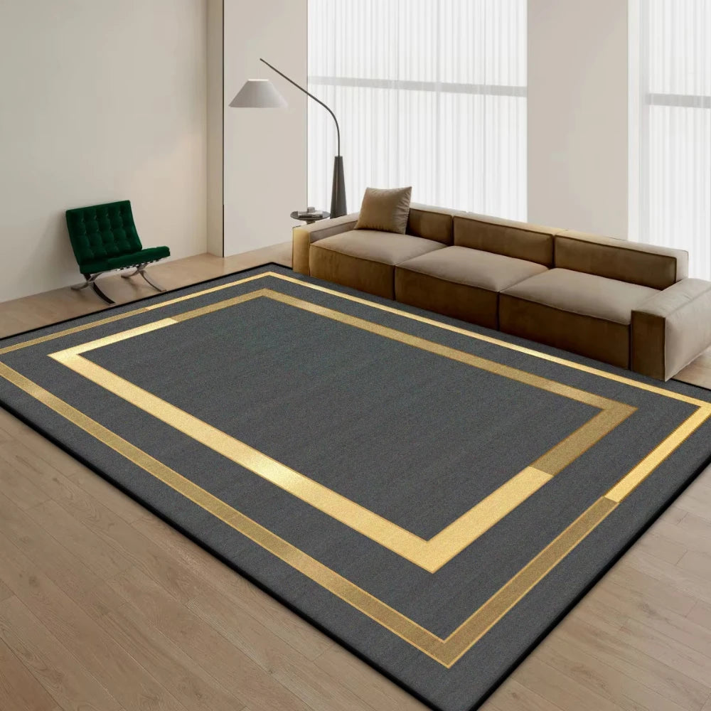 Luxury Area Rug - Soft Household Carpet | Non Slip Floor Mat for Living Room - ZOOMNSTORE