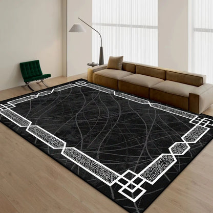 Luxury Area Rug - Soft Household Carpet | Non Slip Floor Mat for Living Room - ZOOMNSTORE