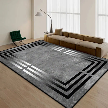 Luxury Area Rug - Soft Household Carpet | Non Slip Floor Mat for Living Room - ZOOMNSTORE