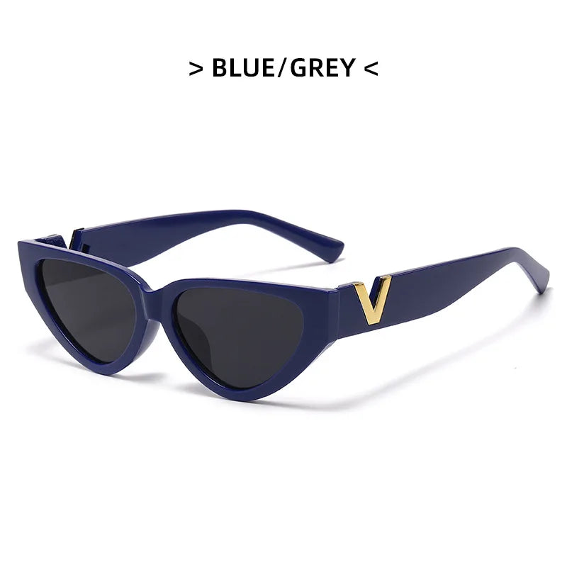 Luxury Cat Eye Sunglasses - Fashionable UV400 Womens Eyewear - ZOOMNSTORE