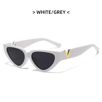 Luxury Cat Eye Sunglasses - Fashionable UV400 Womens Eyewear - ZOOMNSTORE