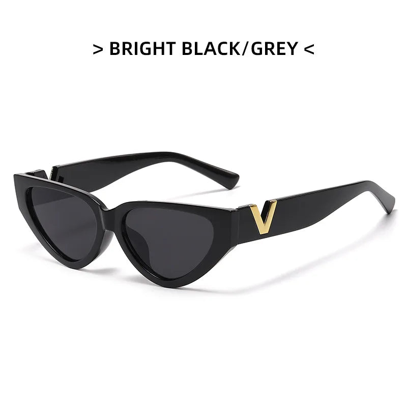 Luxury Cat Eye Sunglasses - Fashionable UV400 Womens Eyewear - ZOOMNSTORE