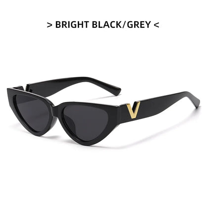Luxury Cat Eye Sunglasses - Fashionable UV400 Womens Eyewear - ZOOMNSTORE