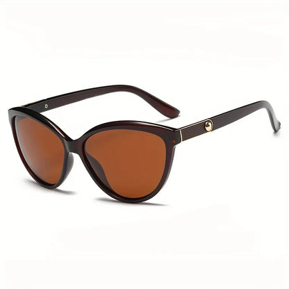 Luxury Cat Eye Sunglasses - Polarized Vintage Fashion for Women - ZOOMNSTORE