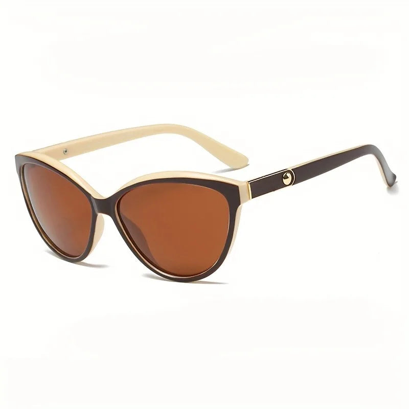 Luxury Cat Eye Sunglasses - Polarized Vintage Fashion for Women - ZOOMNSTORE