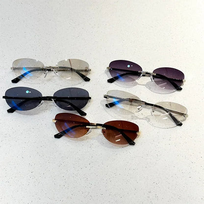 Luxury Cat Eye Sunglasses - Vintage Punk Womens Shades UV400 - ZOOMNSTORE