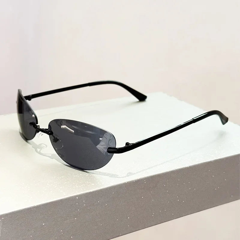 Luxury Cat Eye Sunglasses - Vintage Punk Womens Shades UV400 - ZOOMNSTORE