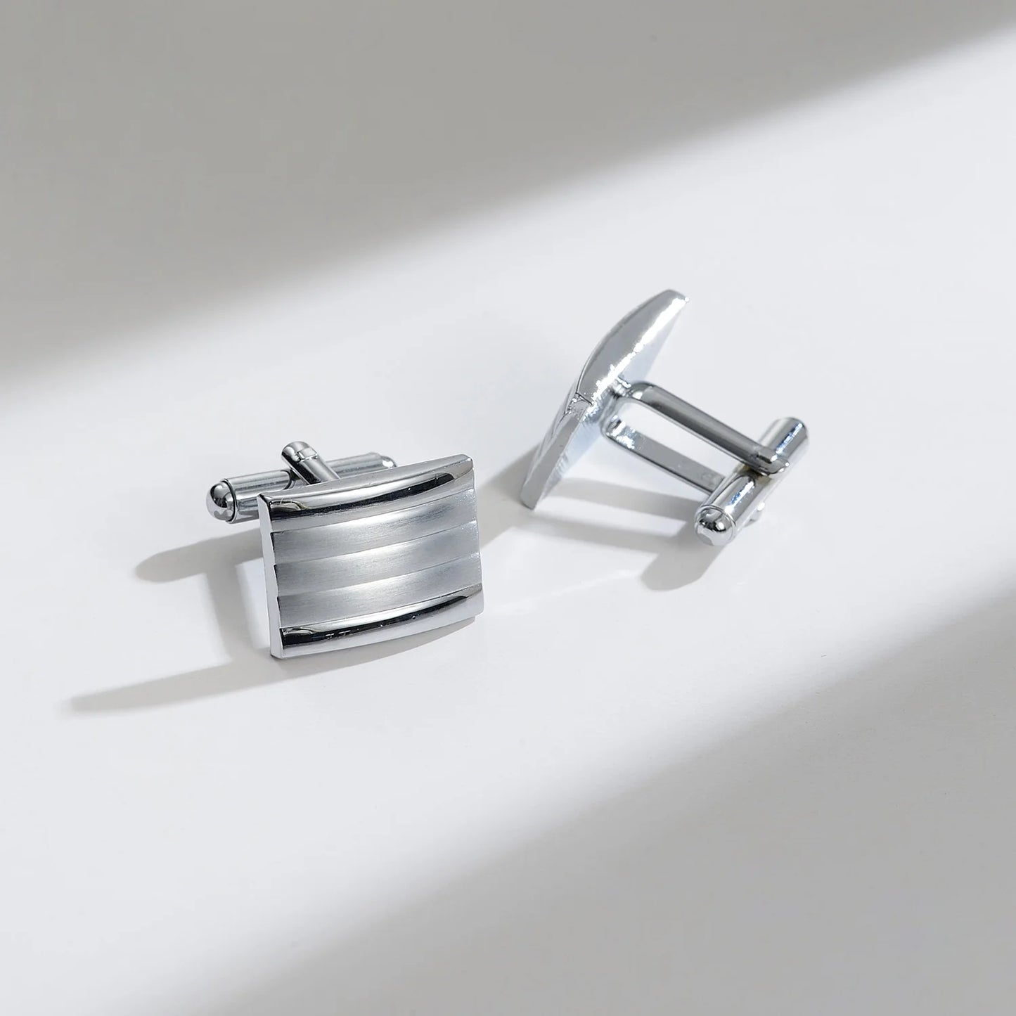 Luxury Cufflinks Set for Men - 4 Pairs Wedding Groomsmen Gift with Box - ZOOMNSTORE