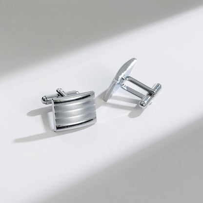 Luxury Cufflinks Set for Men - 4 Pairs Wedding Groomsmen Gift with Box - ZOOMNSTORE