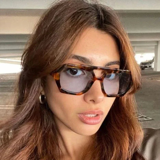 Luxury Designer Sunglasses - Vintage UV400 Colored Lenses for Women - ZOOMNSTORE