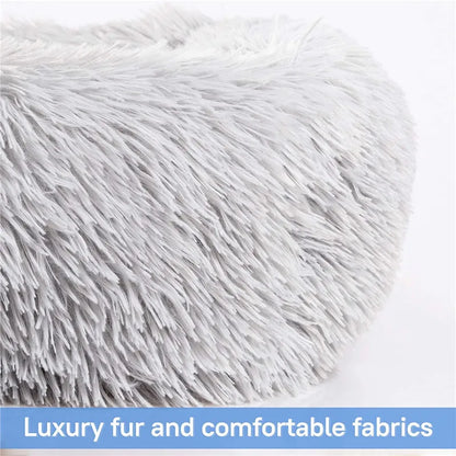 Luxury Dog Bed - Plush Dog Mat, Washable Small Medium Large Calming Bed - ZOOMNSTORE