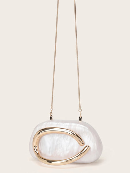 Luxury Evening Clutch Bag - Womens Wedding Party Crossbody Handbag - ZOOMNSTORE