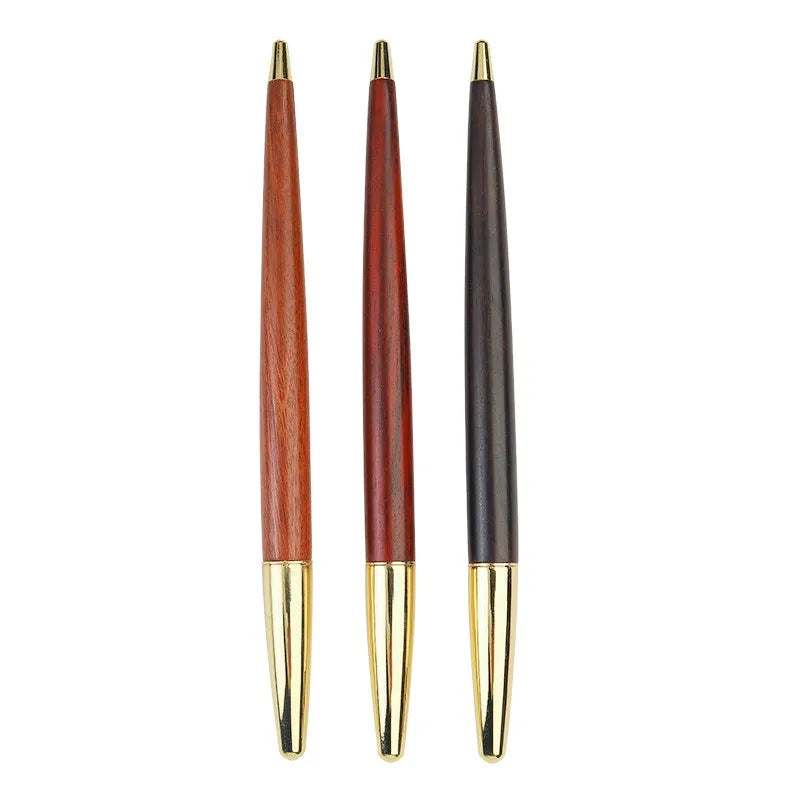 Luxury Fountain Pen - Elegant Wooden Brass Ink Pen for Calligraphy and Signature Writing - ZOOMNSTORE