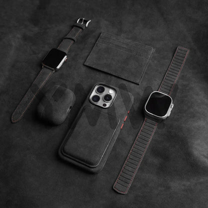 Luxury Magnetic Alcantara Case for iPhone 17161514 Pro Max - Suede Leather Supercar Design - ZOOMNSTORE