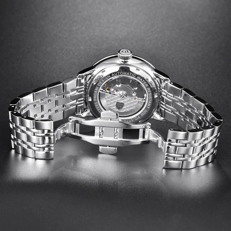 Luxury Mens Automatic Mechanical Watch - Waterproof Sport Wristwatch - ZOOMNSTORE