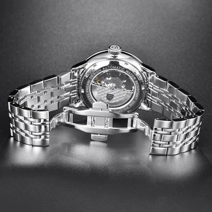 Luxury Mens Automatic Mechanical Watch - Waterproof Sport Wristwatch - ZOOMNSTORE