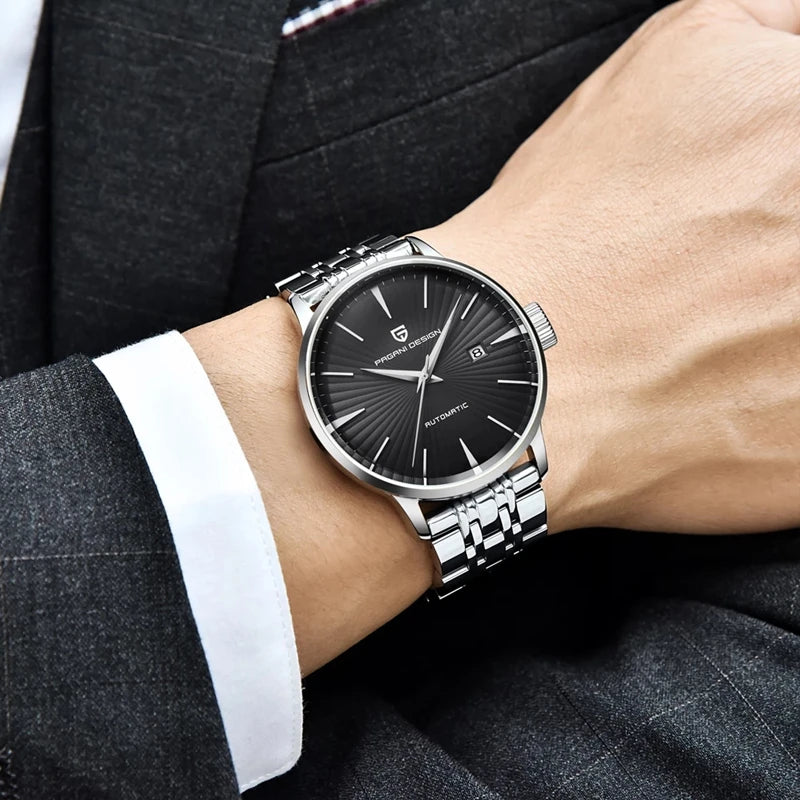 Luxury Mens Automatic Mechanical Watch - Waterproof Sport Wristwatch - ZOOMNSTORE