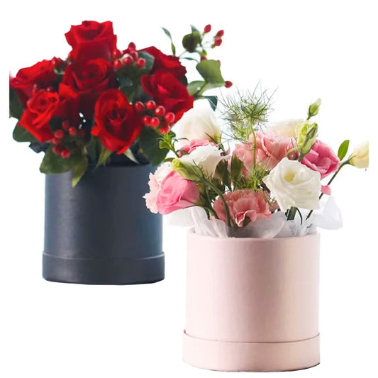 Luxury Rose Flower Gift Box - Embossed Cardboard for Weddings  Mothers Day - ZOOMNSTORE