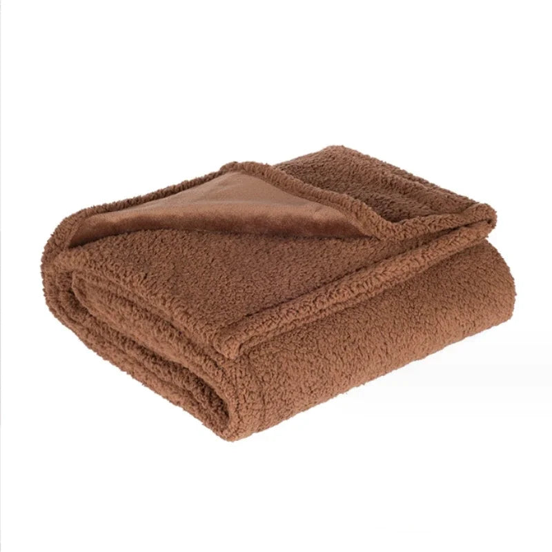 Luxury Waterproof Shaggy Blanket - Thick Warm Microfibre Blanket for Couples - ZOOMNSTORE