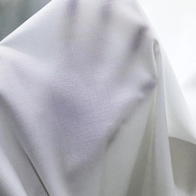 Asazal White Tulle High Quality Thick Yarn Luxury Chiffon Window Curtains For Bedroom Villa Opaque Drapes Living Room Decoration - ZOOMNSTORE