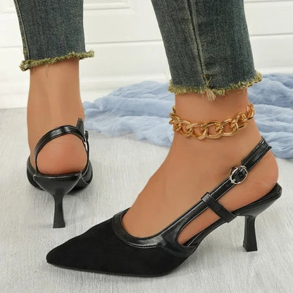Luxury Womens High Heels - Comfortable Casual Sandals for Summer 2025 - ZOOMNSTORE