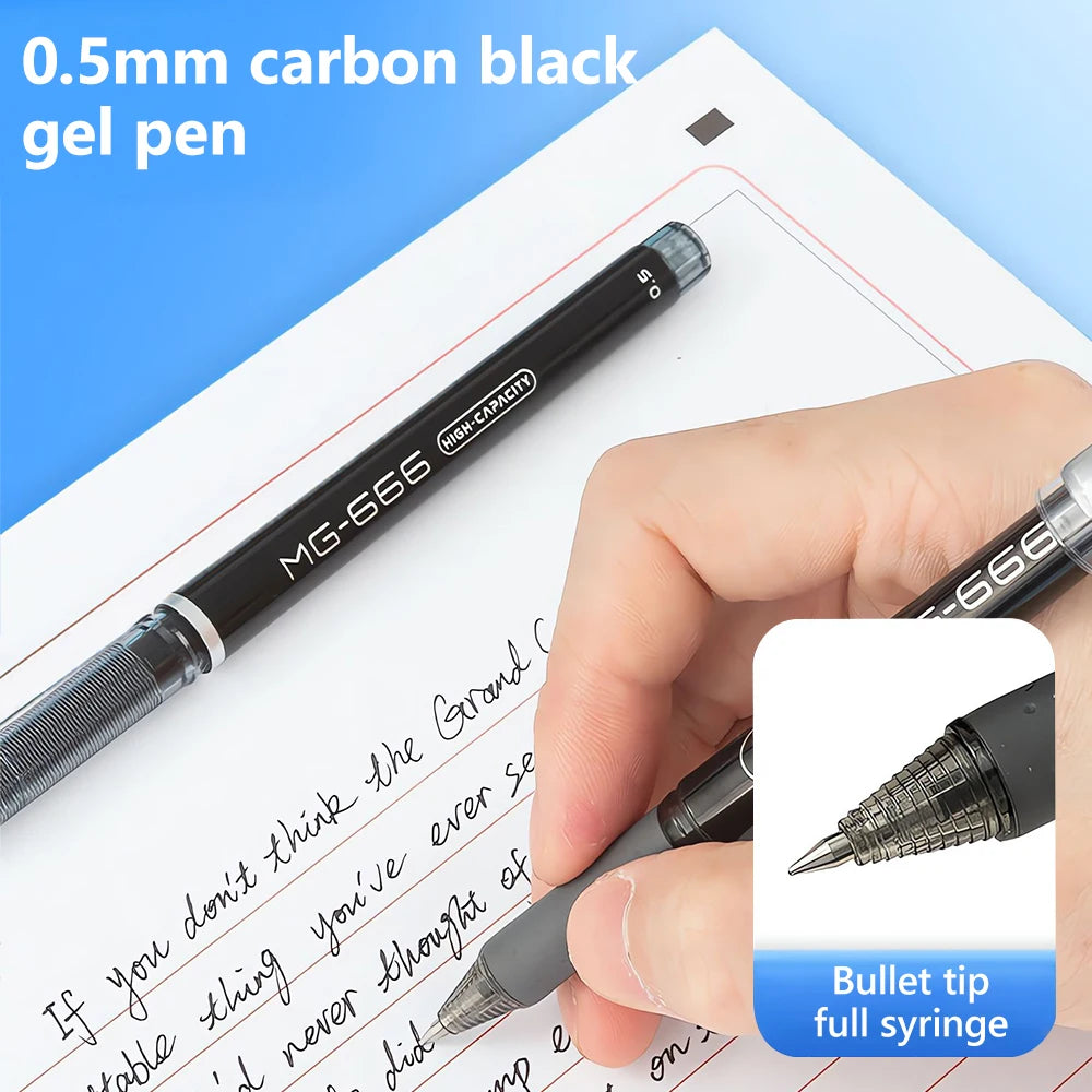 M&G 11pcs Exam Set (Gel Pen+Refill+2B Pencil+Ruler+Eraser) for Student Exam Back to School Stationeries - ZOOMNSTORE