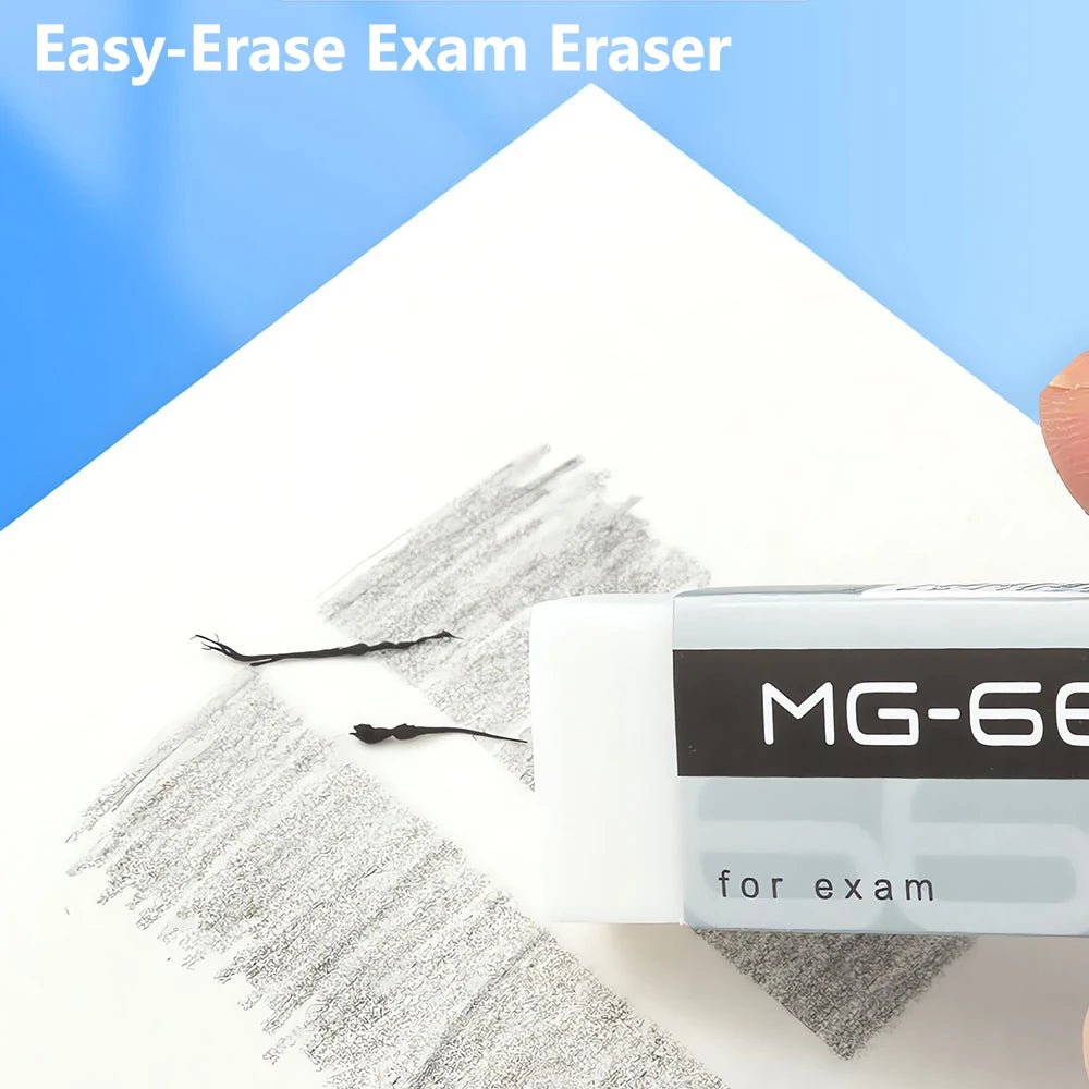 M&G 11pcs Exam Set (Gel Pen+Refill+2B Pencil+Ruler+Eraser) for Student Exam Back to School Stationeries - ZOOMNSTORE