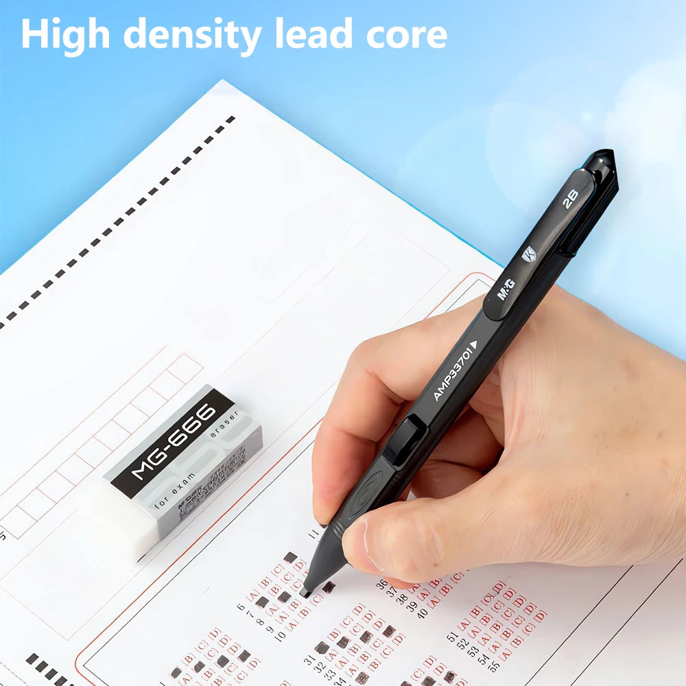 M&G 11pcs Exam Set (Gel Pen+Refill+2B Pencil+Ruler+Eraser) for Student Exam Back to School Stationeries - ZOOMNSTORE