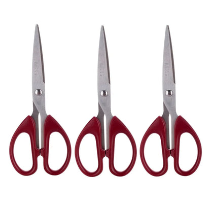 M&G 160mm Red Scissor Office Household Life Scissors Medium Handmade Paper Scissors Office Supplies 1 Piece - ZOOMNSTORE