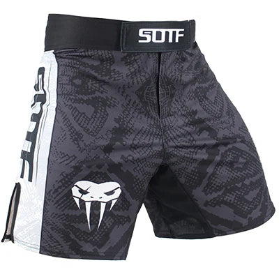 MMA Boxing Shorts - SOTF Snake Scale Muay Thai Kickboxing Shorts - ZOOMNSTORE