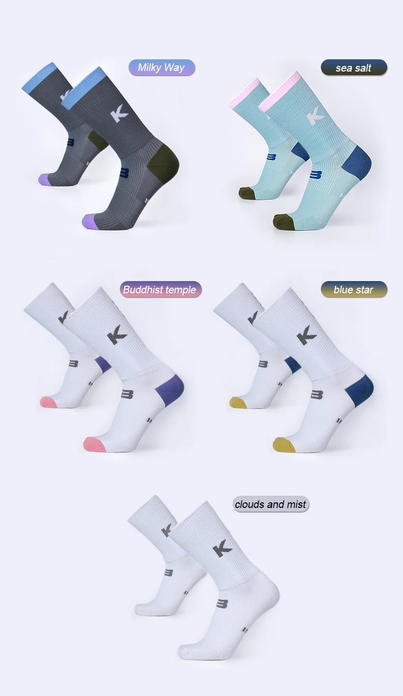 MTB Cycling Socks | Professional Compression Stockings for Men - Comfortable, Moisture Wicking - ZOOMNSTORE