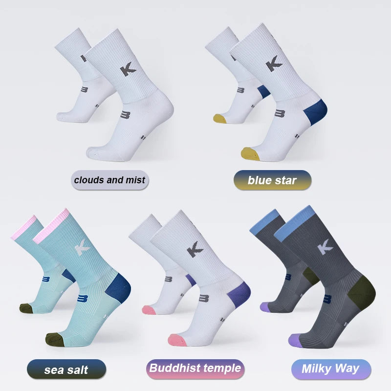 MTB Cycling Socks | Professional Compression Stockings for Men - Comfortable, Moisture Wicking - ZOOMNSTORE