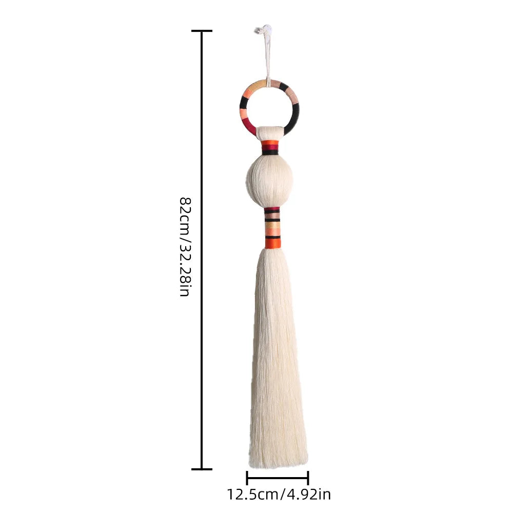 Handmade Macrame Wall Hanging Tapestry - Unique Woven Home Decor Accent - ZOOMNSTORE