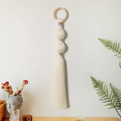 Handmade Macrame Wall Hanging Tapestry - Unique Woven Home Decor Accent - ZOOMNSTORE