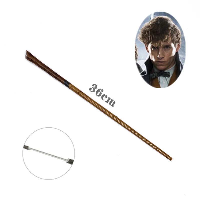 Metal Core Harri Potted Magic Wand Cosplay Hermione Granger Premium Gift Box Packaging Model Children's Toys Birthday Gift - ZOOMNSTORE
