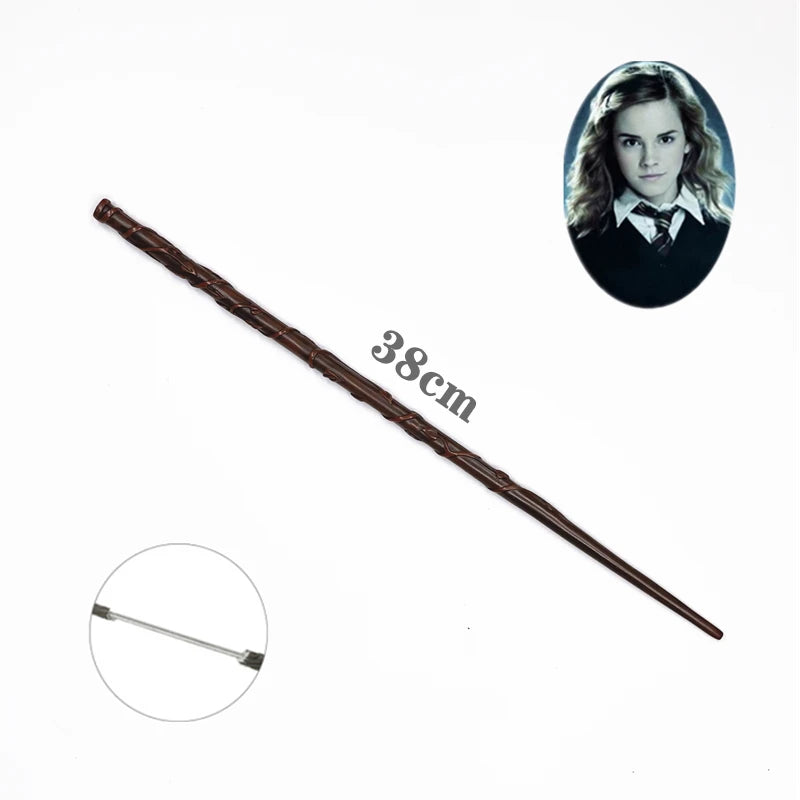 Metal Core Harri Potted Magic Wand Cosplay Hermione Granger Premium Gift Box Packaging Model Children's Toys Birthday Gift - ZOOMNSTORE
