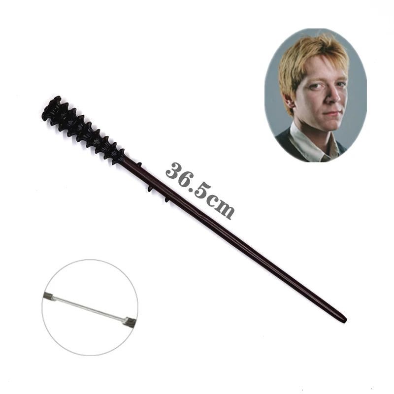 Metal Core Harri Potted Magic Wand Cosplay Hermione Granger Premium Gift Box Packaging Model Children's Toys Birthday Gift - ZOOMNSTORE