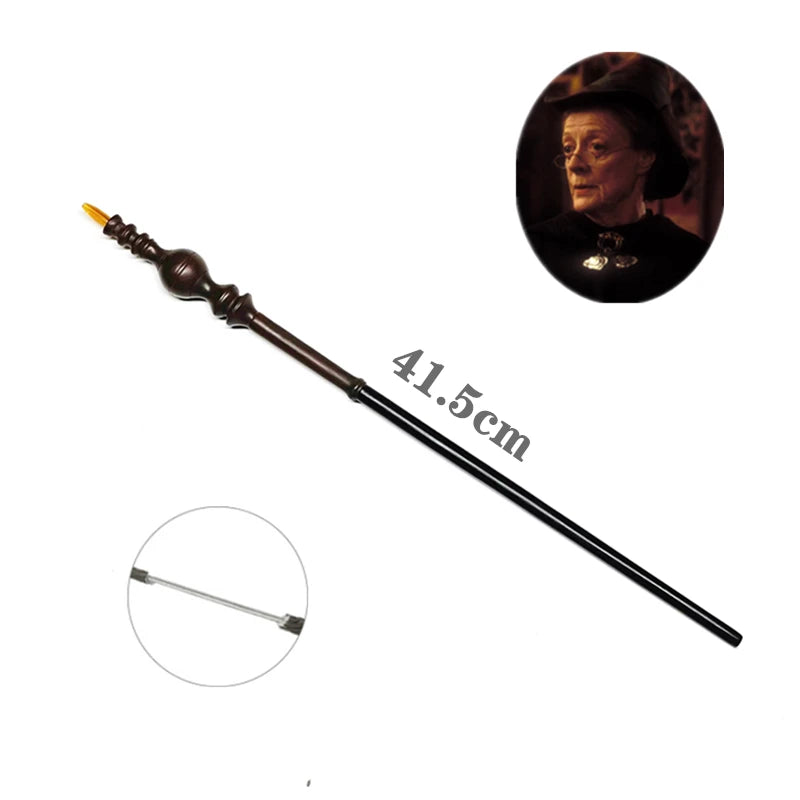 Metal Core Harri Potted Magic Wand Cosplay Hermione Granger Premium Gift Box Packaging Model Children's Toys Birthday Gift - ZOOMNSTORE