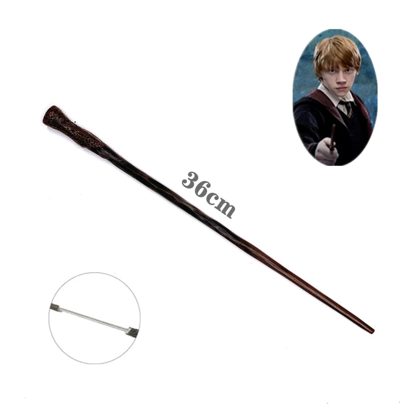 Metal Core Harri Potted Magic Wand Cosplay Hermione Granger Premium Gift Box Packaging Model Children's Toys Birthday Gift - ZOOMNSTORE