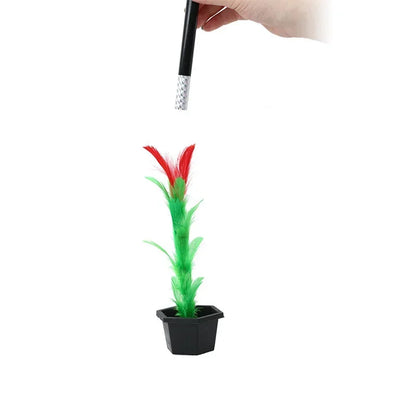 1 Set Magic Wand To Flower Magic Trick Easy Vanishing Magic Tricks Toys for Adults Kids Show Prop for Boy Toy for Children - ZOOMNSTORE