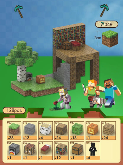 Magnetic Building Blocks STEM Construction Set - Creative Magnet Toy for Kids - ZOOMNSTORE