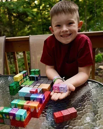 Magnetic Building Blocks | STEM Sensory Toys & Creative Magnet Cube Set for Kids - ZOOMNSTORE