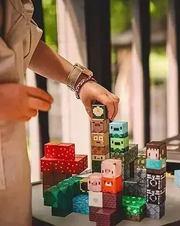 Magnetic Building Blocks | STEM Sensory Toys & Creative Magnet Cube Set for Kids - ZOOMNSTORE