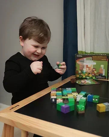 Magnetic Building Blocks | STEM Sensory Toys & Creative Magnet Cube Set for Kids - ZOOMNSTORE