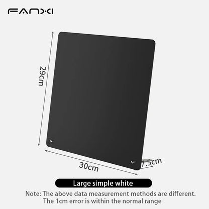 Magnetic Bulletin Board – Double Sided Aluminum Frame Tabletop Magnetic Message Board - ZOOMNSTORE