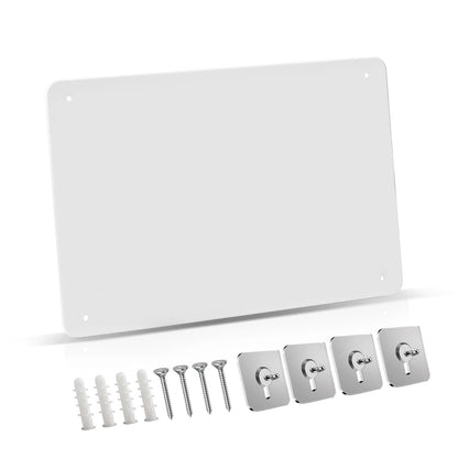 Magnetic Bulletin Board - Durable Metal Wall Board with Aluminum Frame for Home Display - ZOOMNSTORE