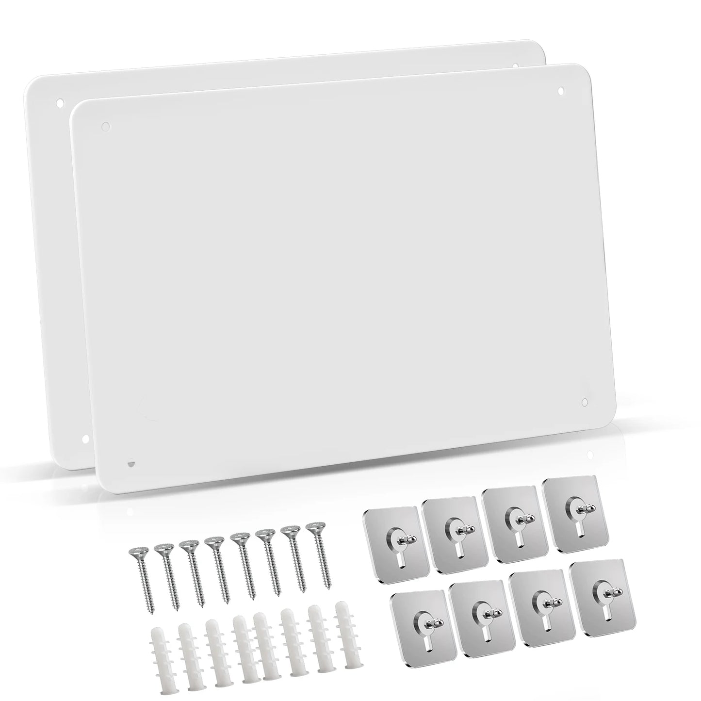 Magnetic Bulletin Board - Durable Metal Wall Board with Aluminum Frame for Home Display - ZOOMNSTORE