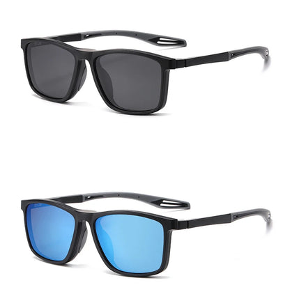 Magnetic Clip-On Sunglasses - Polarized Driving Glasses With Anti Blue Light Filter - ZOOMNSTORE