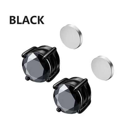 Magnetic Ear Clips - Non-Piercing Stud Earrings for Women Men  Kids - ZOOMNSTORE