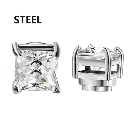 Magnetic Ear Clips - Non-Piercing Stud Earrings for Women Men  Kids - ZOOMNSTORE
